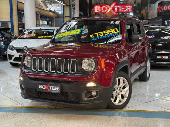 JEEP RENEGADE 1.8 16V FLEX SPORT 4P AUTOMÁTICO